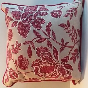 Red and Tan Pillow